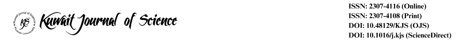 Kuwait Journal of Science (KJS)
